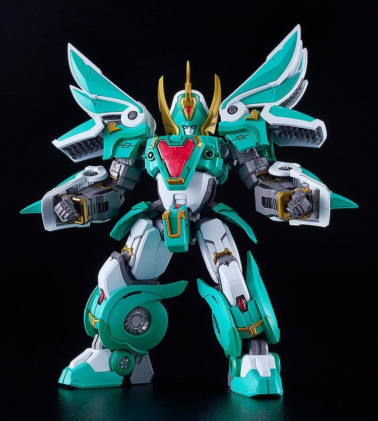 Mado King Granzort Moderoid King's Style plastmodellbyggsats Winzert Gold Edition 18 cm