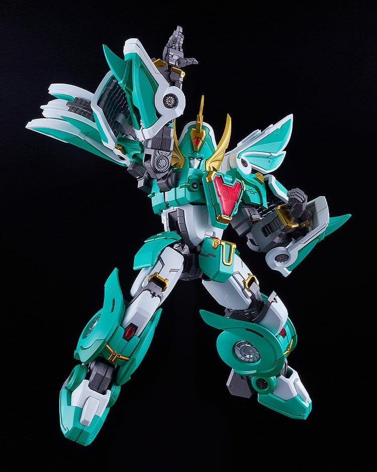 Mado King Granzort Moderoid King's Style plastmodellbyggsats Winzert Gold Edition 18 cm