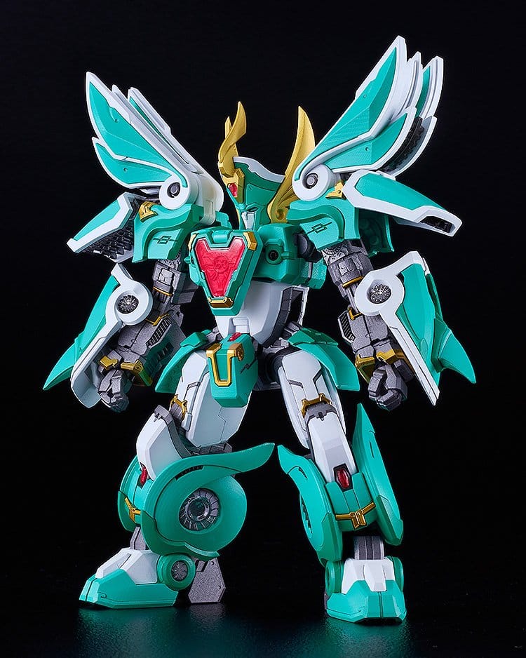 Mado King Granzort Moderoid King's Style plastmodellbyggsats Winzert Gold Edition 18 cm