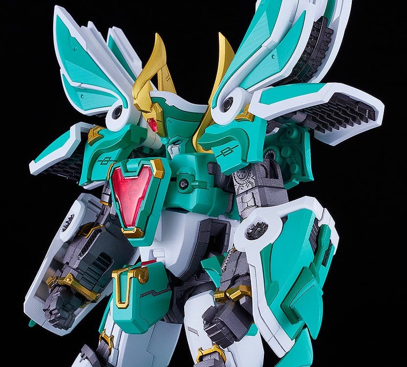Mado King Granzort Moderoid King's Style plastmodellbyggsats Winzert Gold Edition 18 cm