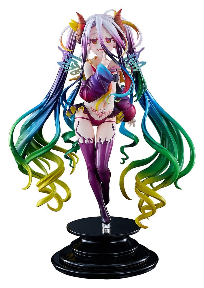 No Game No Life PVC-figur 1/7 Black Shiro 26 cm