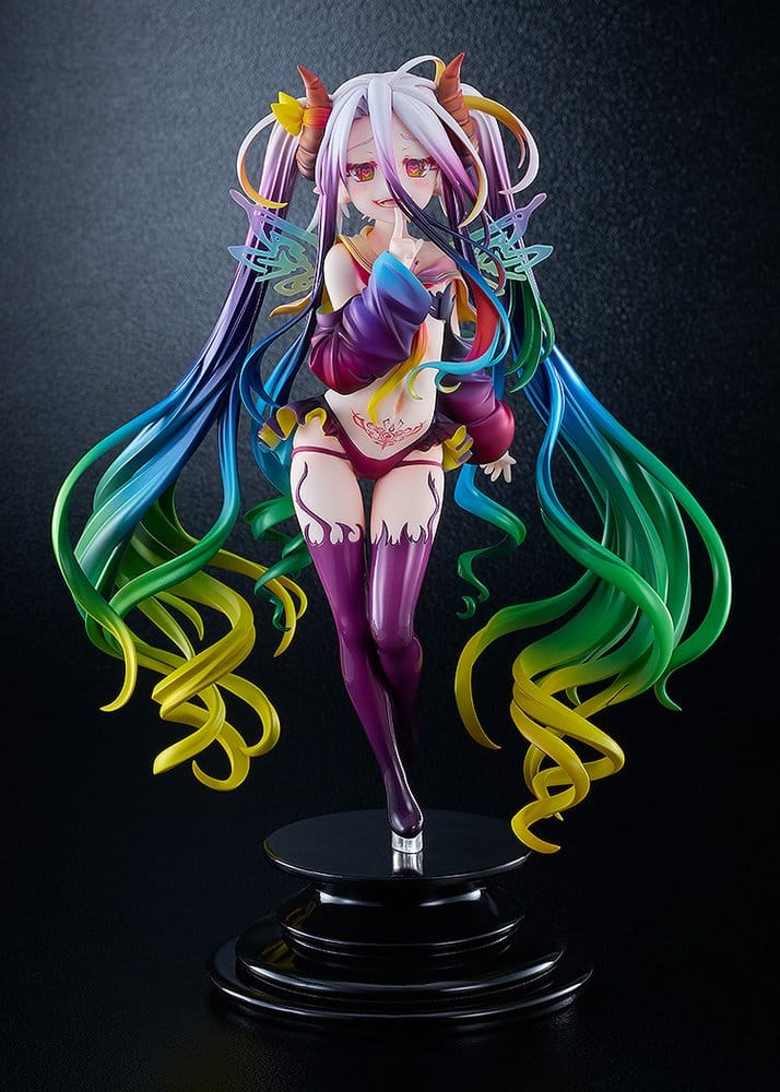 No Game No Life PVC-figur 1/7 Black Shiro 26 cm