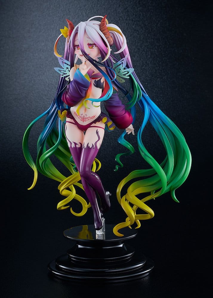 No Game No Life PVC-figur 1/7 Black Shiro 26 cm