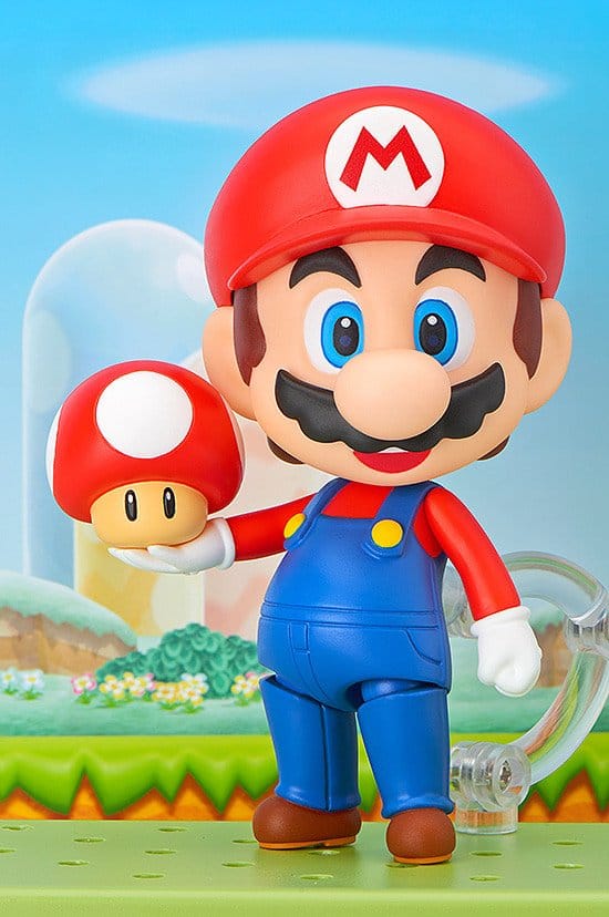 Super Mario Nendoroid actionfigur Mario 10 cm