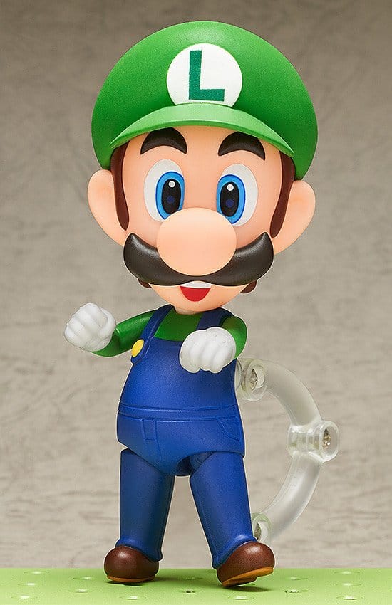 Super Mario Nendoroid actionfigur Luigi 10 cm