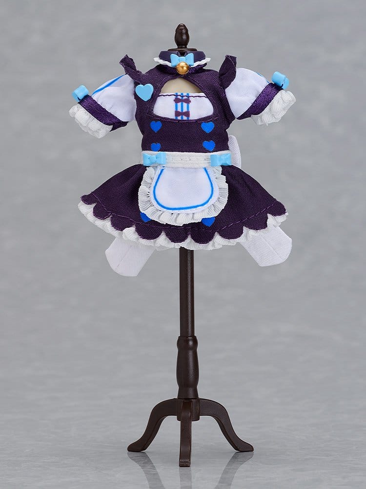 Nekopara Sekai Connect Nendoroid Doll actionfigur Vanilla i uniform 14 cm