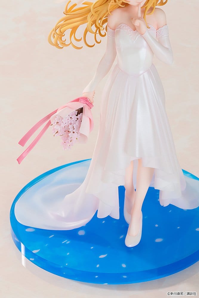 Your Lie in April G.S. Collection PVC-figur 1/7 Kaori Miyazono Wedding Dress Ver. 22 cm