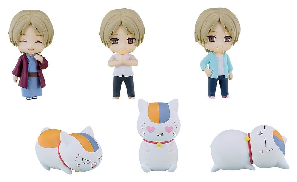 Natsume´s Book of Friends Nendoroid Surprise Mini Figures Takashi Natsume & Nyanko Sensei Collection 7 cm Blind Box Assortment (6)