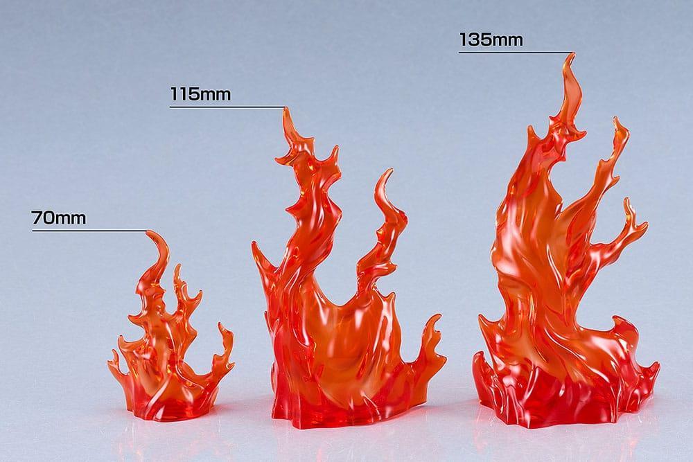 The Simple Effect Parts for Figures Flames: Red Good Smile Company