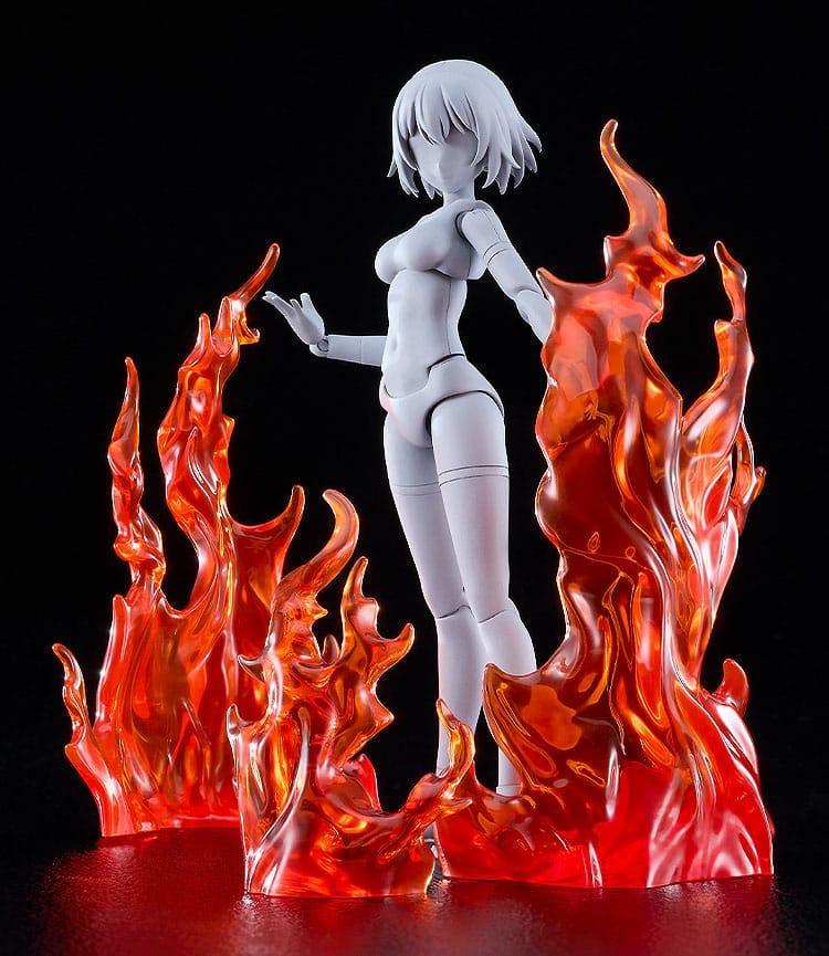 The Simple Effect Parts for Figures Flames: Red Good Smile Company