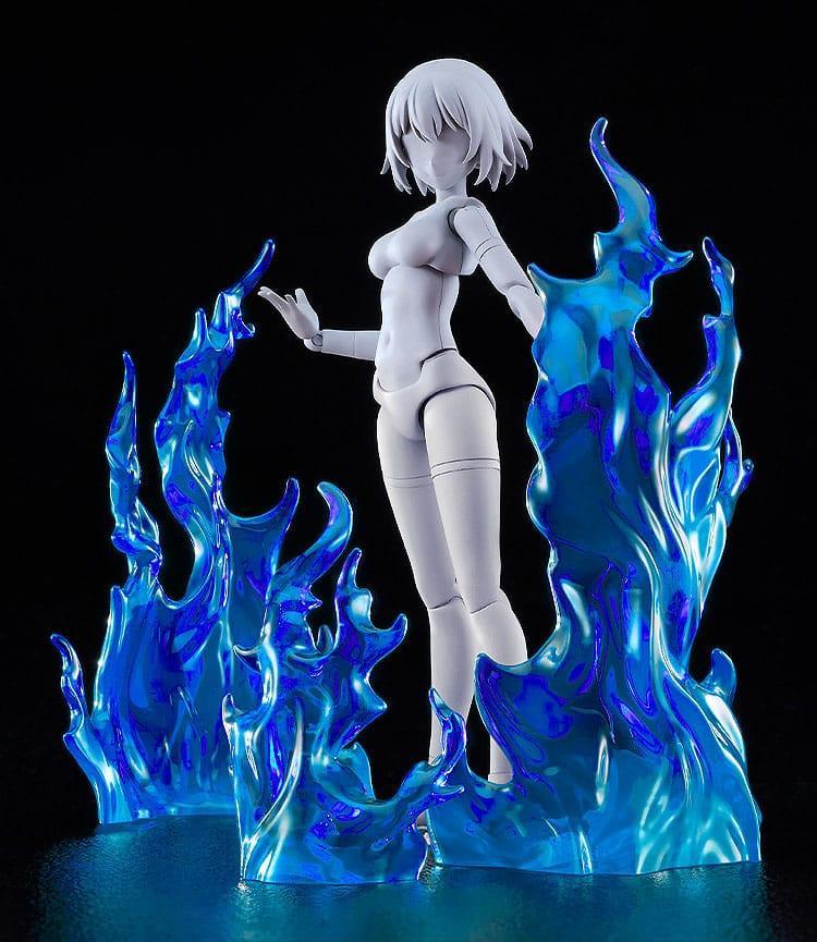 The Simple Effect Parts for Figures Flames: Blue Good Smile Company