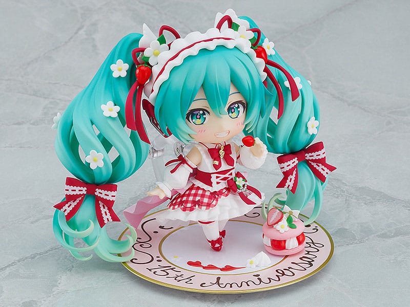 Character Vocal Series 01 Nendoroid Action Figur Hatsune Miku 15th Anniversary Ver. 10 cm Good Smile Company