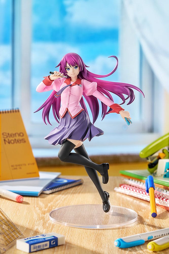 Monogatari Series Pop Up Parade PVC Figur Hitagi Senjyogahara L Size 23 cm Good Smile Company