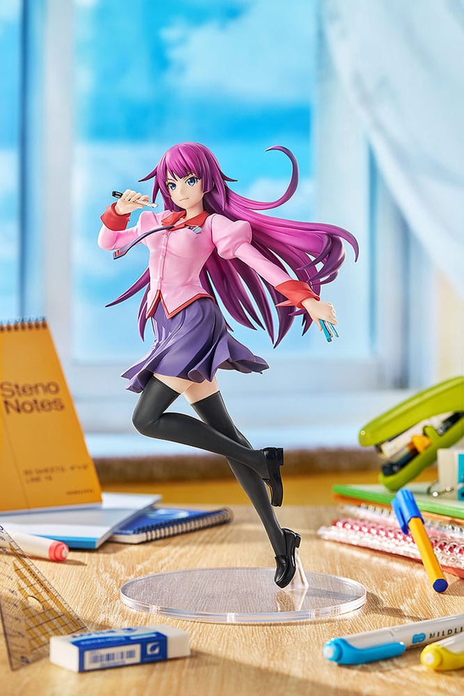 Monogatari Series Pop Up Parade PVC Figur Hitagi Senjyogahara L Size 23 cm Good Smile Company
