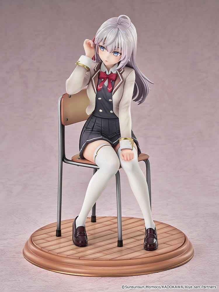 Alya Ibland Döljande Hennes Känslor i Rysk PVC-Figur 1/7 Alisa Mikhailovna Kujou 20 cm