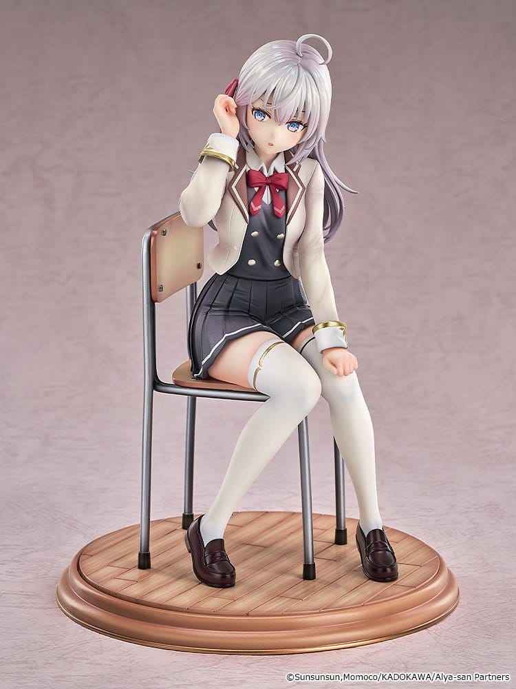 Alya Ibland Döljande Hennes Känslor i Rysk PVC-Figur 1/7 Alisa Mikhailovna Kujou 20 cm