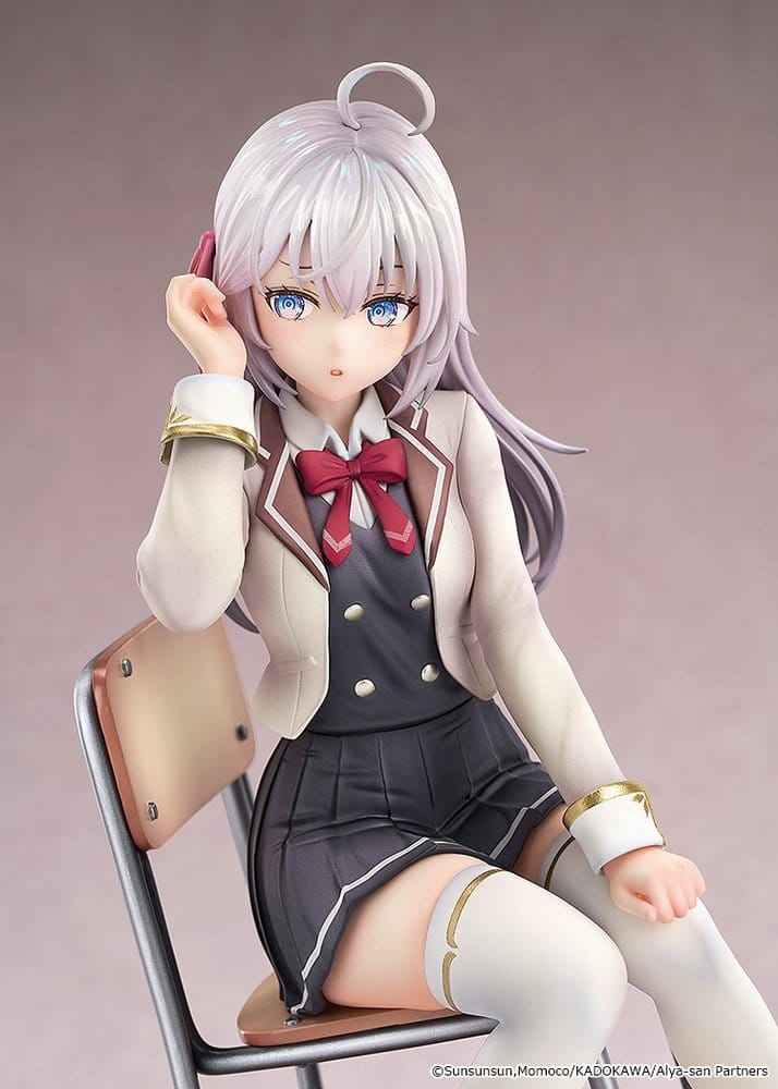 Alya Ibland Döljande Hennes Känslor i Rysk PVC-Figur 1/7 Alisa Mikhailovna Kujou 20 cm