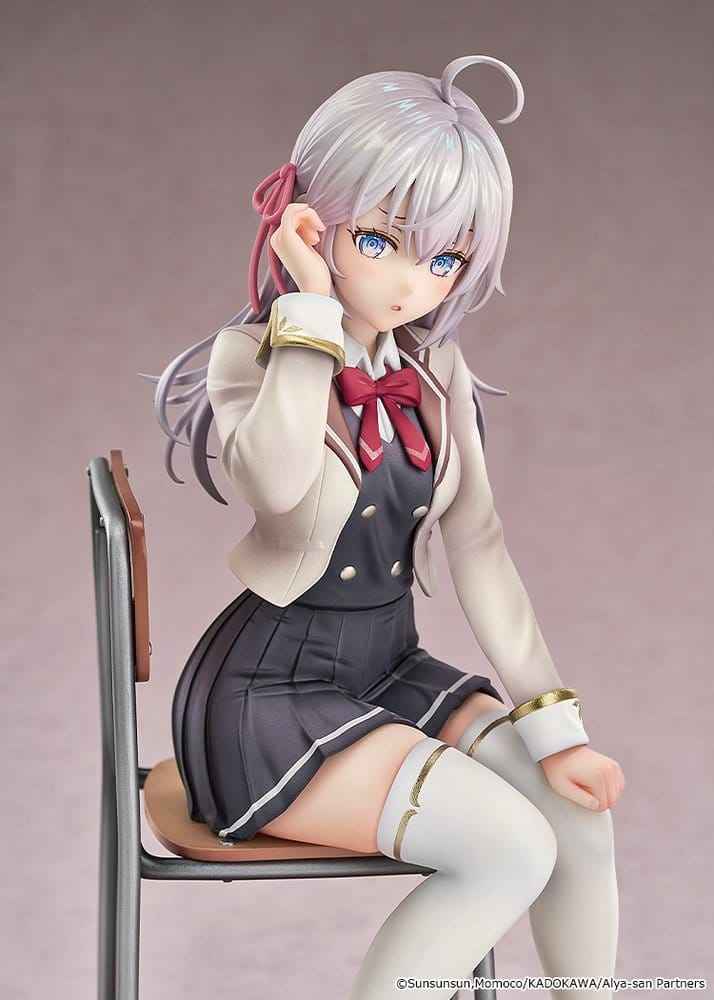Alya Ibland Döljande Hennes Känslor i Rysk PVC-Figur 1/7 Alisa Mikhailovna Kujou 20 cm