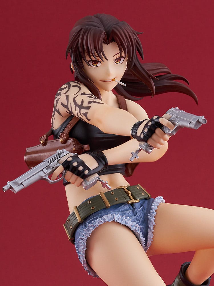 Black Lagoon Pop Up Parade PVC Figur Revy L Size 21 cm Good Smile Company