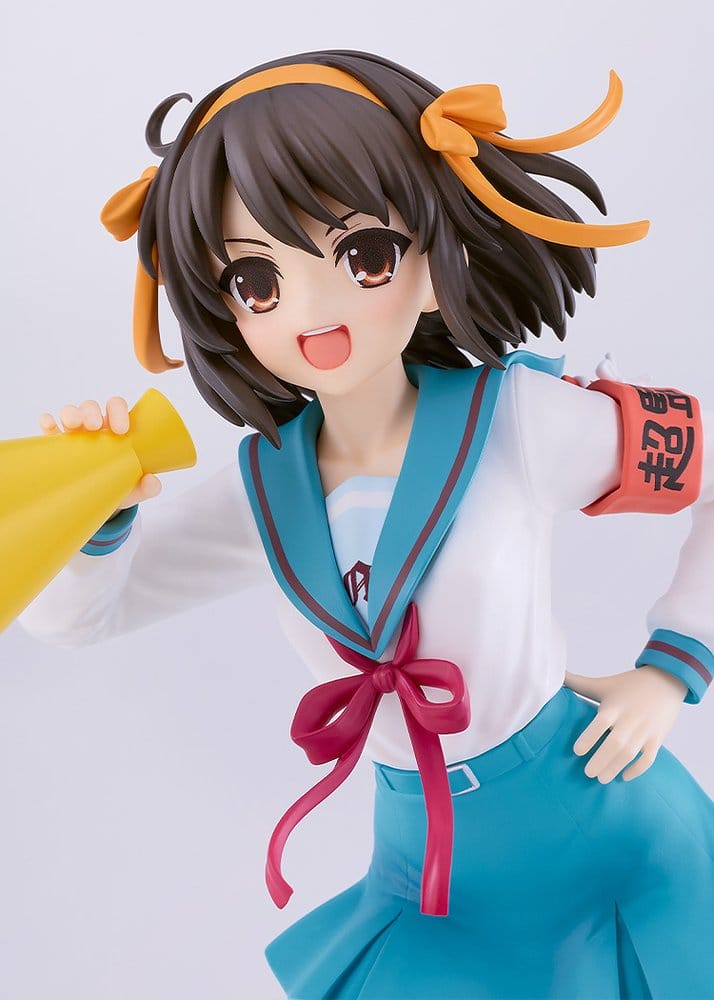 The Melancholy of Haruhi Suzumiya Pop Up Parade PVC-figur Haruhi Suzumiya L-storlek 22 cm