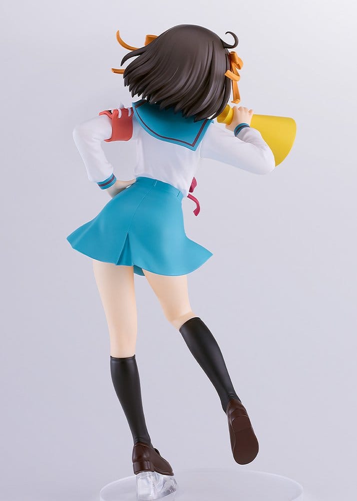 The Melancholy of Haruhi Suzumiya Pop Up Parade PVC-figur Haruhi Suzumiya L-storlek 22 cm