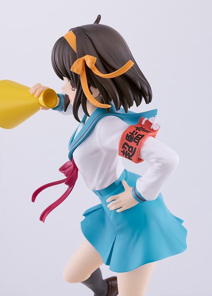 The Melancholy of Haruhi Suzumiya Pop Up Parade PVC-figur Haruhi Suzumiya L-storlek 22 cm