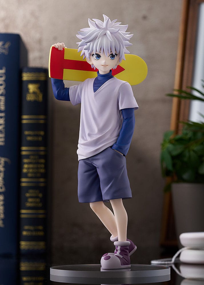 Hunter x Hunter Pop Up Parade PVC Figur Killua Zoldyck - L Storlek 21 cm Good Smile Company