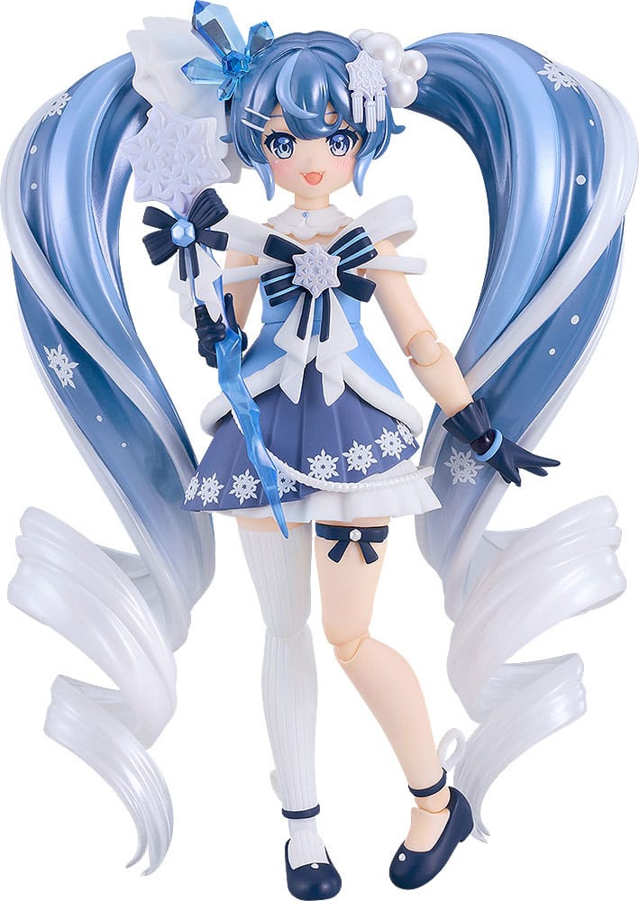 Character Vocal Series 01: Hatsune Miku Figma Action Figur Snow Miku: Crystal Snow Ver. 13 cm Good Smile Company