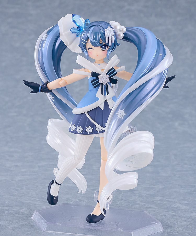 Character Vocal Series 01: Hatsune Miku Figma Action Figur Snow Miku: Crystal Snow Ver. 13 cm Good Smile Company
