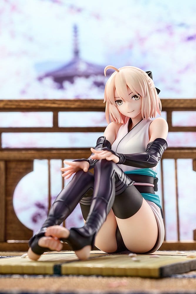 Fate/Grand Order PVC Figur 1/7 Saber Class servant Okita Souji Final Ascension Ver. 14 cm Good Smile Company