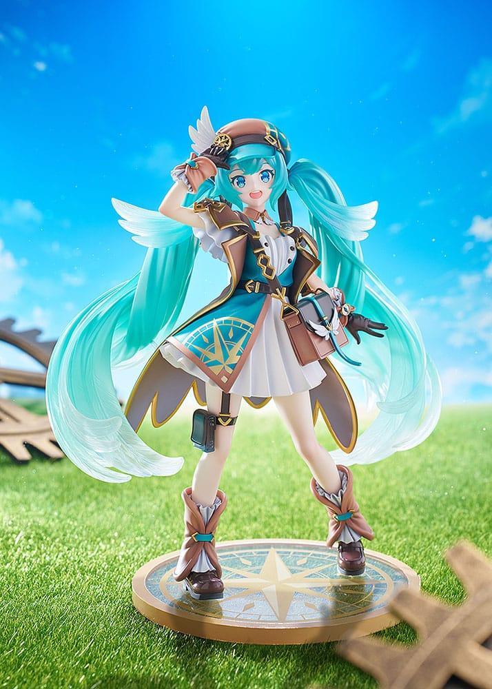 Karaktärsångserie 01: Hatsune Miku PVC Figur 1/7 Hatsune Miku: 100:e Äventyrsversionen 25 cm Good Smile Company