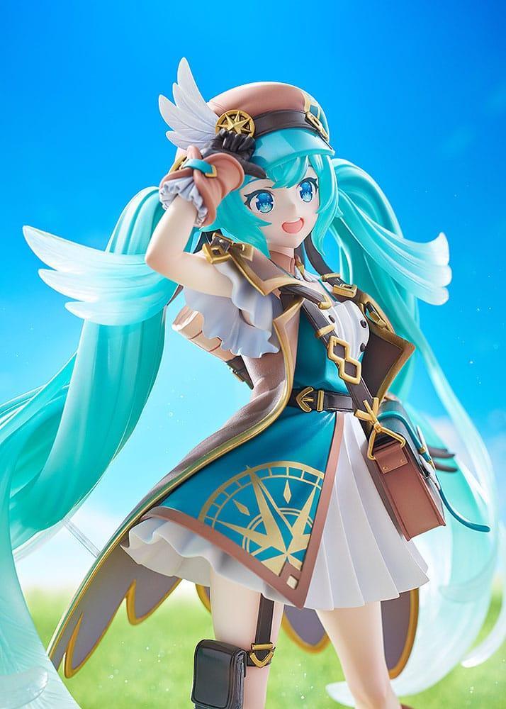Karaktärsångserie 01: Hatsune Miku PVC Figur 1/7 Hatsune Miku: 100:e Äventyrsversionen 25 cm Good Smile Company