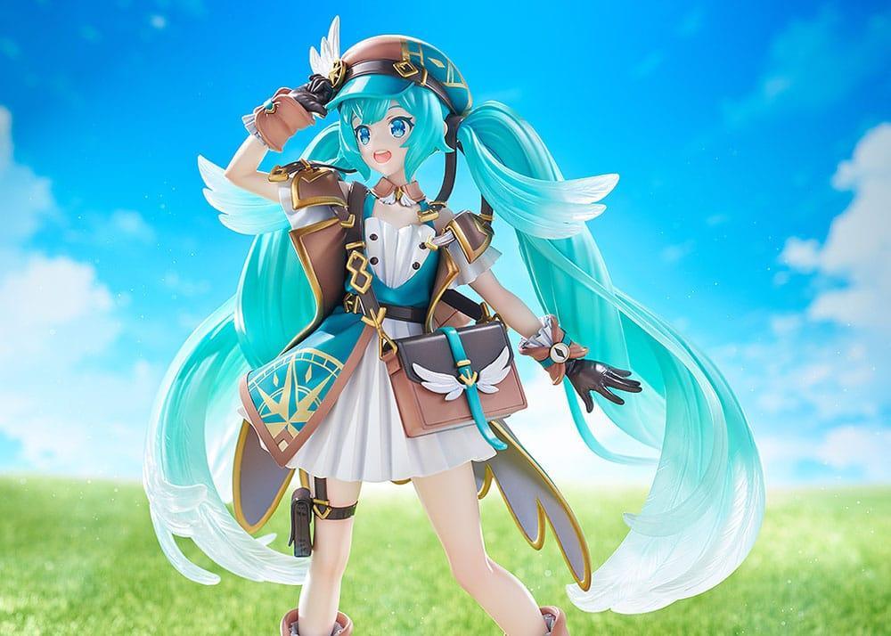 Karaktärsångserie 01: Hatsune Miku PVC Figur 1/7 Hatsune Miku: 100:e Äventyrsversionen 25 cm Good Smile Company