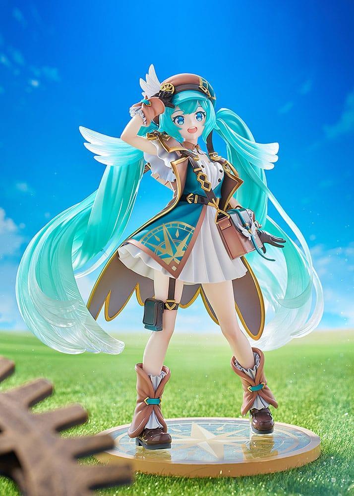 Karaktärsångserie 01: Hatsune Miku PVC Figur 1/7 Hatsune Miku: 100:e Äventyrsversionen 25 cm Good Smile Company