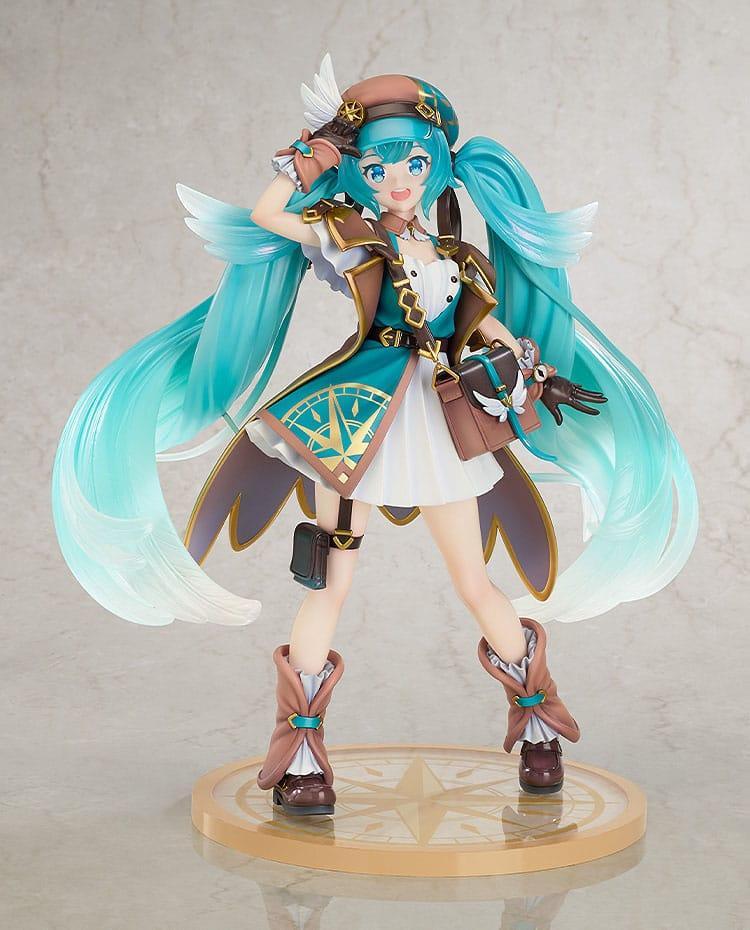 Karaktärsångserie 01: Hatsune Miku PVC Figur 1/7 Hatsune Miku: 100:e Äventyrsversionen 25 cm Good Smile Company