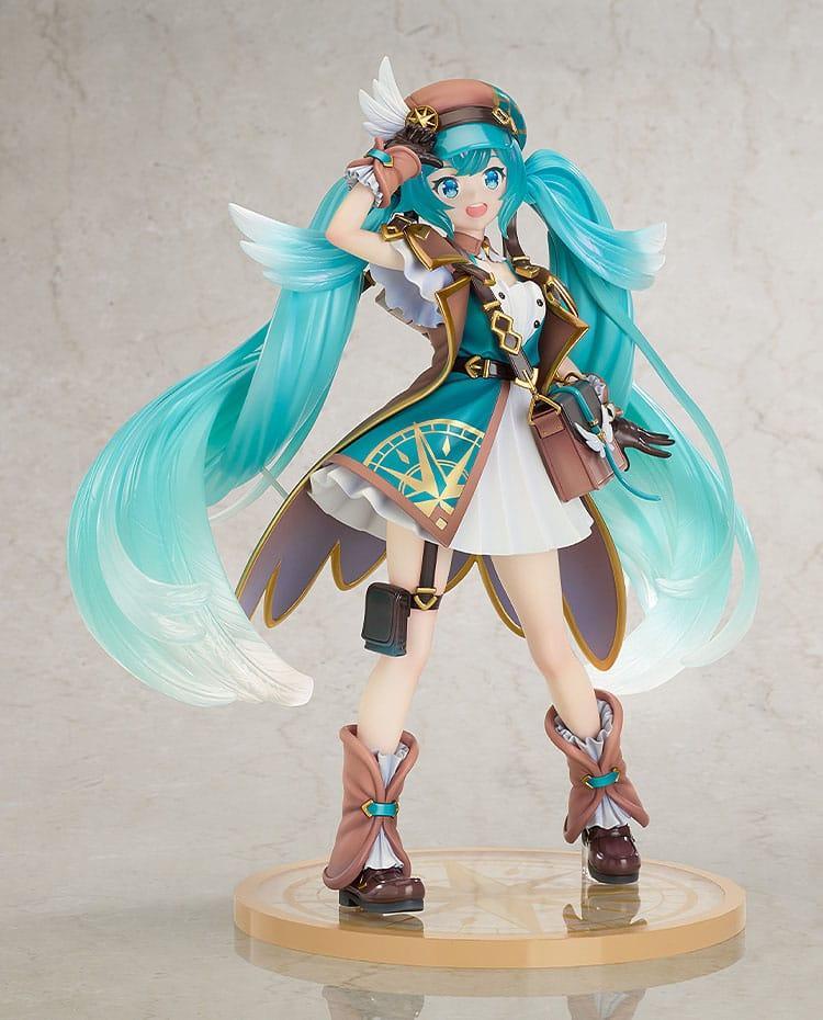 Karaktärsångserie 01: Hatsune Miku PVC Figur 1/7 Hatsune Miku: 100:e Äventyrsversionen 25 cm Good Smile Company