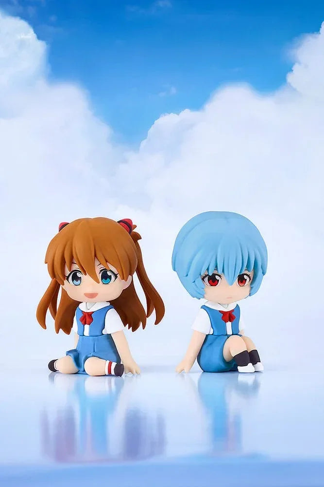 Rebuild of Evangelion Gummifigur Nendroid Plus Mini Figurer Rei Ayanami 8 cm Good Smile Company