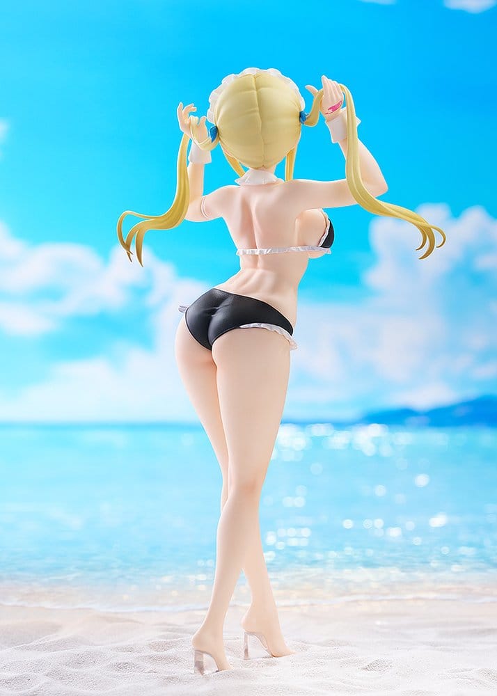 Fairy Tail 100 Years Quest Beach Queens Pop Up Parade PVC Figur Lucy Heartfilia: Virgo Form Baddräktsversion L Storlek 23 cm Good Smile Company