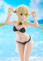 Fairy Tail 100 Years Quest Beach Queens Pop Up Parade PVC Figur Lucy Heartfilia: Virgo Form Baddräktsversion L Storlek 23 cm Good Smile Company