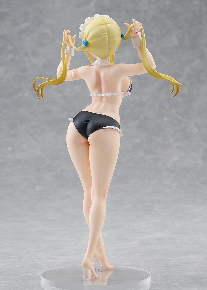 Fairy Tail 100 Years Quest Beach Queens Pop Up Parade PVC Figur Lucy Heartfilia: Virgo Form Baddräktsversion L Storlek 23 cm Good Smile Company