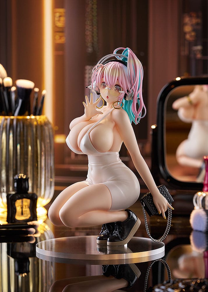 Super Sonico Pop Up Parade PVC Figur 15th Mini Dress Ver. L - 20 cm Good Smile Company