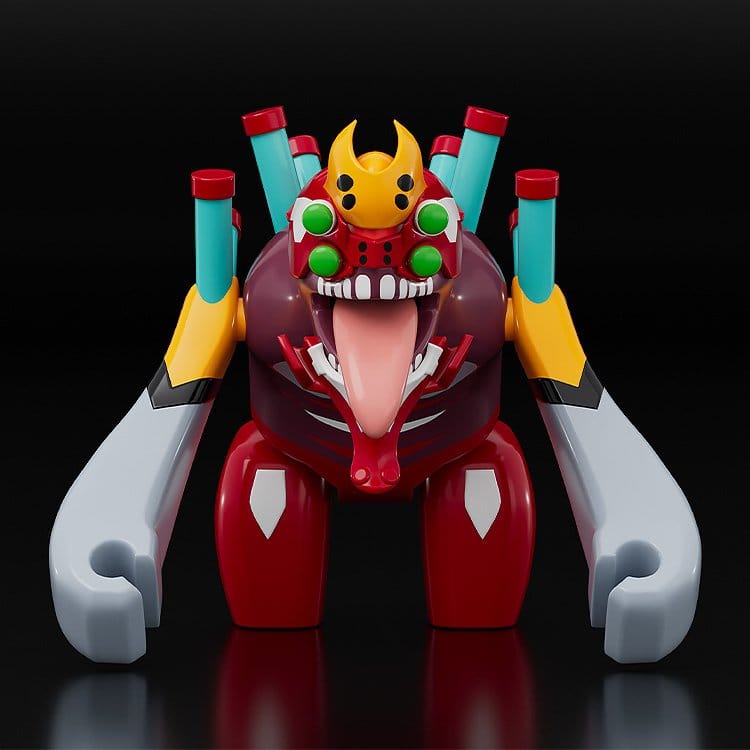 Rebuild of Evangelion Brickroid minifigur Evangelion Unit 02 Beast Form 2nd Phase (Type 1) 4 cm
