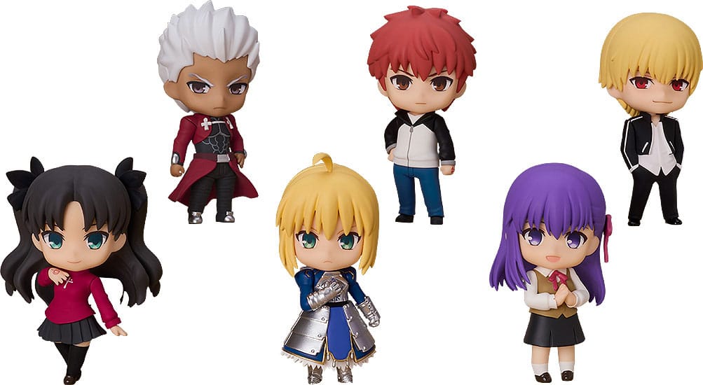 Fate/Stay Night Nendoroid Surprise Minifigurer 7 cm - Hjältar vs Skurkar Display (6) Good Smile Company