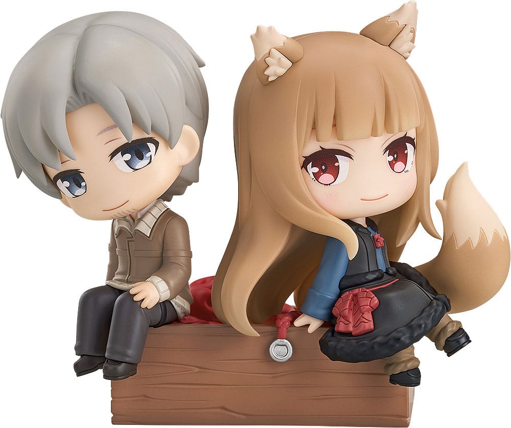 Spice and Wolf: Merchant Meets the Wise Wolf Mini Memory Mini Figure Lawrence & Holo 8 cm Good Smile Company