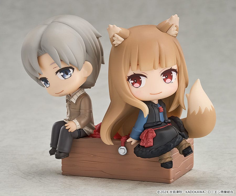 Spice and Wolf: Merchant Meets the Wise Wolf Mini Memory Mini Figure Lawrence & Holo 8 cm Good Smile Company