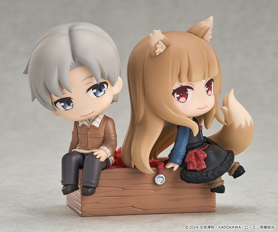 Spice and Wolf: Merchant Meets the Wise Wolf Mini Memory Mini Figure Lawrence & Holo 8 cm Good Smile Company