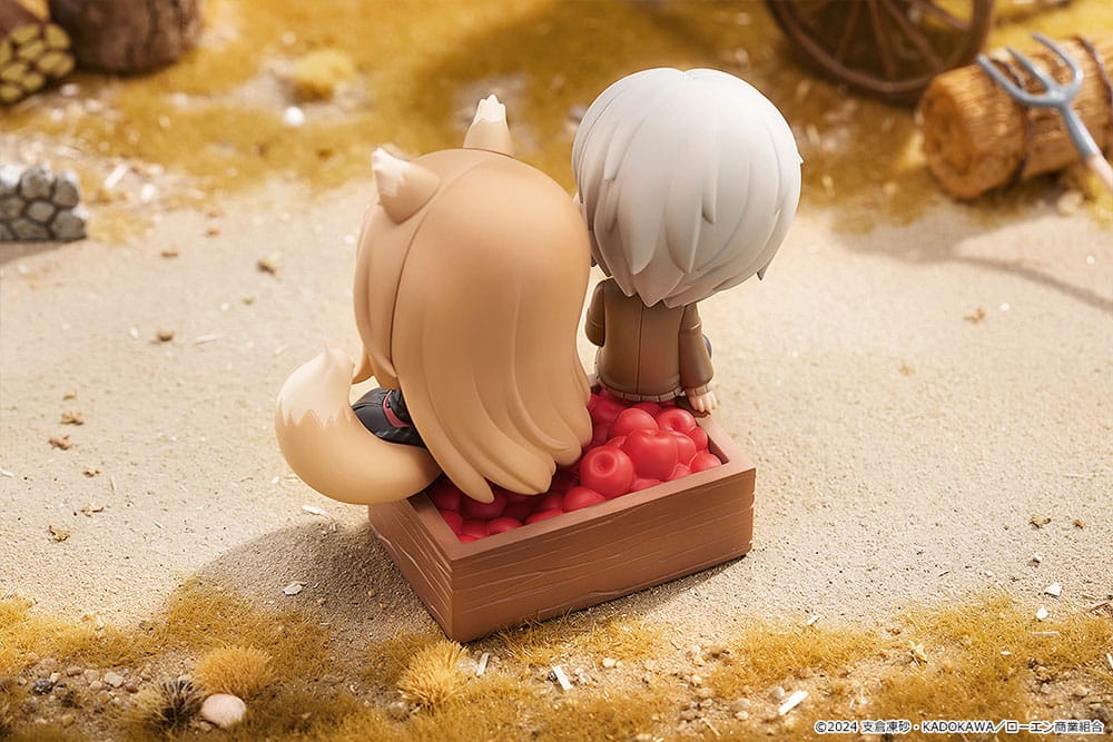 Spice and Wolf: Merchant Meets the Wise Wolf Mini Memory Mini Figure Lawrence & Holo 8 cm Good Smile Company