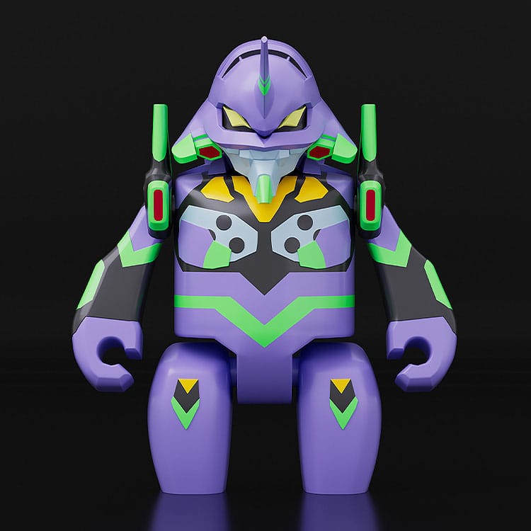 Rebuild av Evangelion Brickroid Action Figur Evangelion Test Type-01 5 cm Good Smile Company