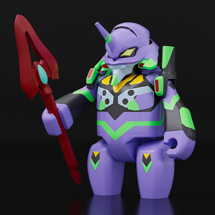 Rebuild av Evangelion Brickroid Action Figur Evangelion Test Type-01 5 cm Good Smile Company