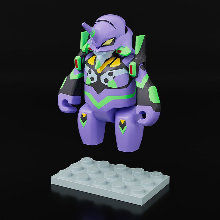 Rebuild av Evangelion Brickroid Action Figur Evangelion Test Type-01 5 cm Good Smile Company